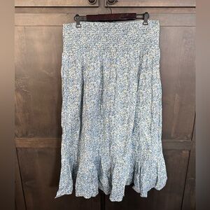 boho chic long maxi skirts size XL